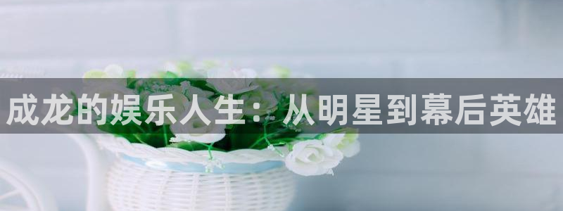 焦点娱乐登录地址：成龙的娱乐人生：从明星到幕后英雄